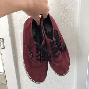 Maroon Vans!